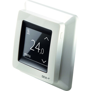 Uhren Thermostat devireg Touch mit Rahmen 