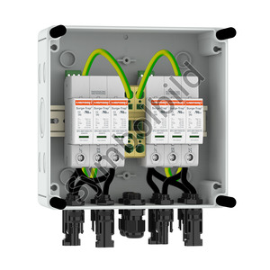 Photovoltaik-Stringbox 2 MPP / 1 String 1000VDC Typ 1+2 mit MC4-Stecker 